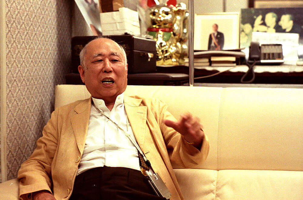 福富太郎氏。ハリウッド事務所にて。（2006年8月撮影）