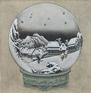 鈴木 博雄「蒲原 夜之雪球」