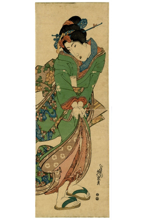 英泉「美人」