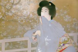 伊東深水「春宵」
