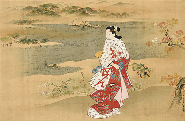 宮川長春「立美人図」