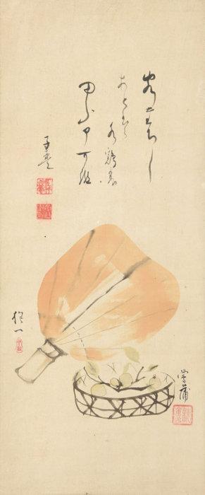 酒井 抱一「団扇図」