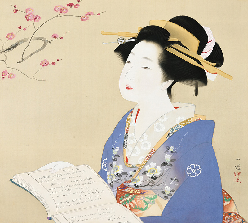 伊藤小坡「早春」