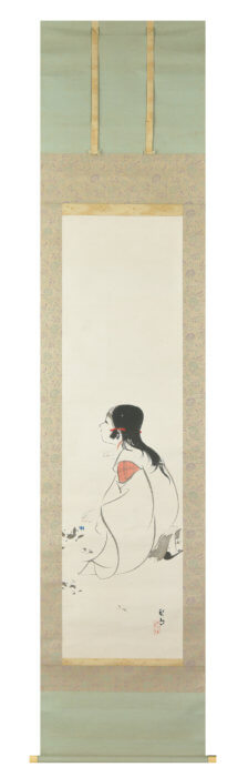 菊池 契月「春野」