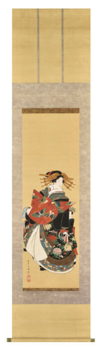 歌川 国宗「遊君禿図」