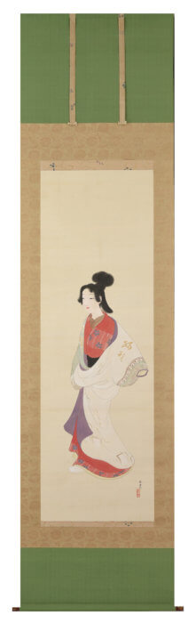 栗原 玉葉「寛文美人図」