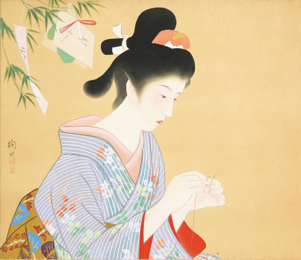 門井 掬水「七夕」　価格 ¥200,000（税込）