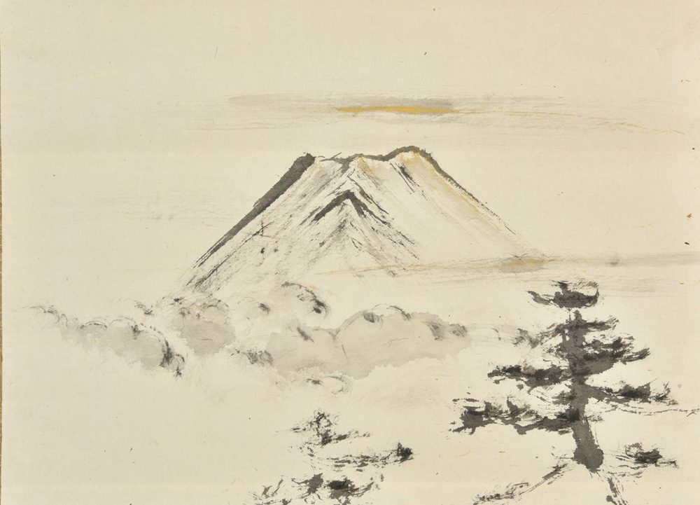 藤井 達吉「不二図」　価格 100,000円（税込）