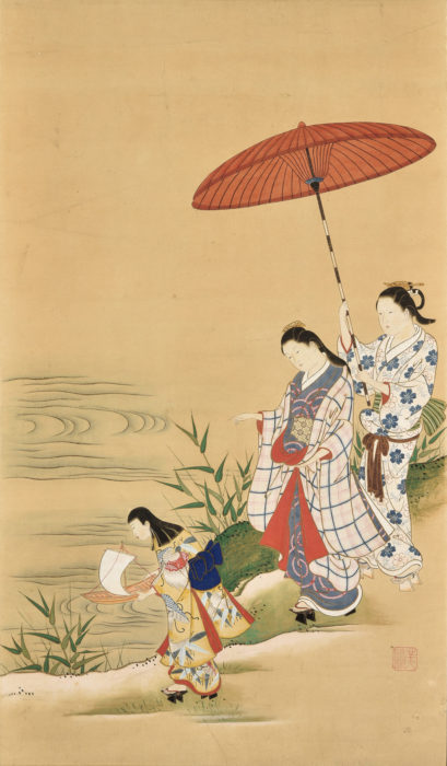 美勝「三美人図」