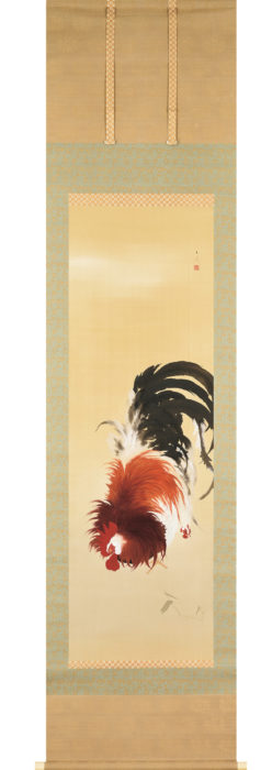 石崎 光瑶「双雞」