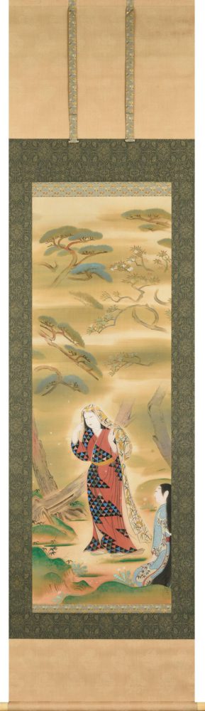 荒井 寛方「松下美人図」　価格 300,000円