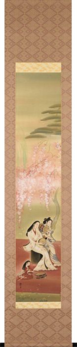 三宅 凰白「桜下美人」