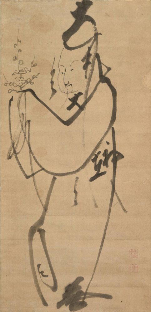 白隠 慧鶴「天神図」　価格 300,000円（税込）