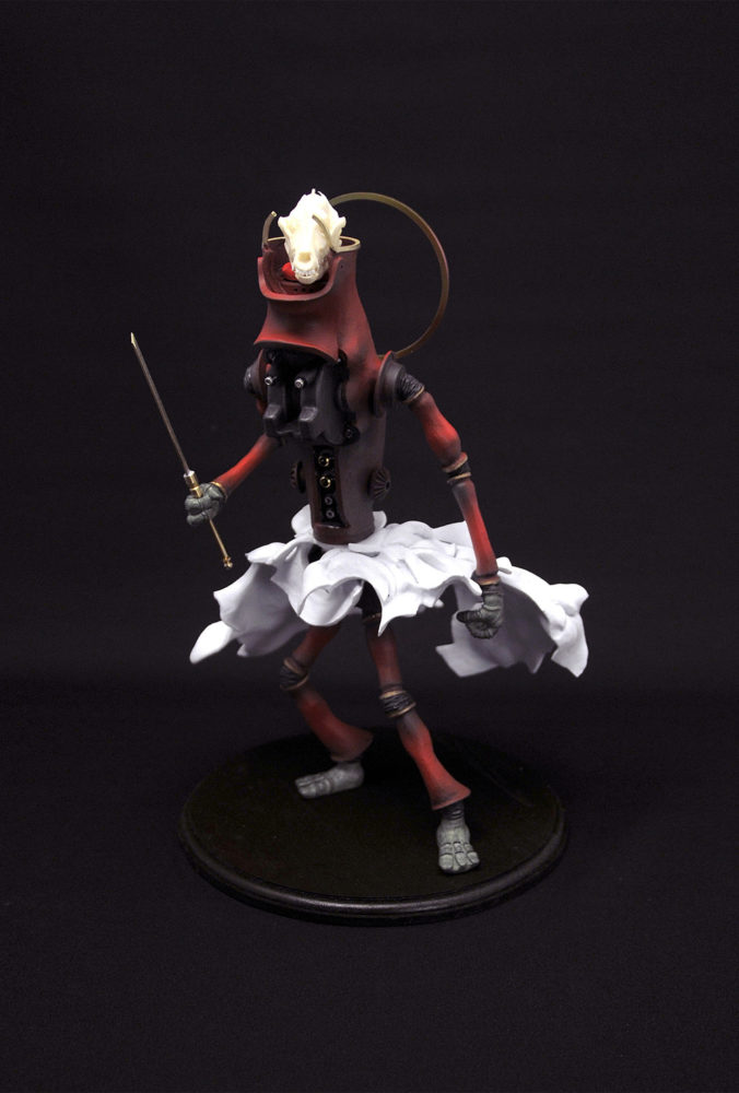 上根拓馬「6ガーディアンズ , the Mahakala no.6夜叉大黒」　価格はお問い合わせください
