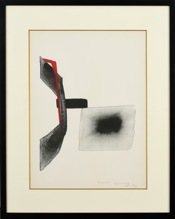 篠田 桃紅「Encounter」