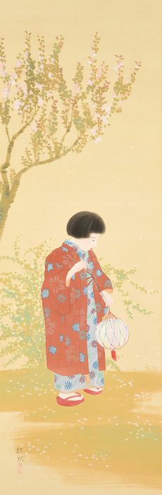 門井 掬水「女児」