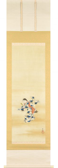 神坂 雪佳「延年舞図」