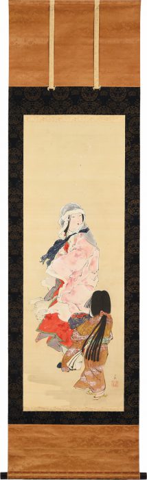 小林 清親「美人」