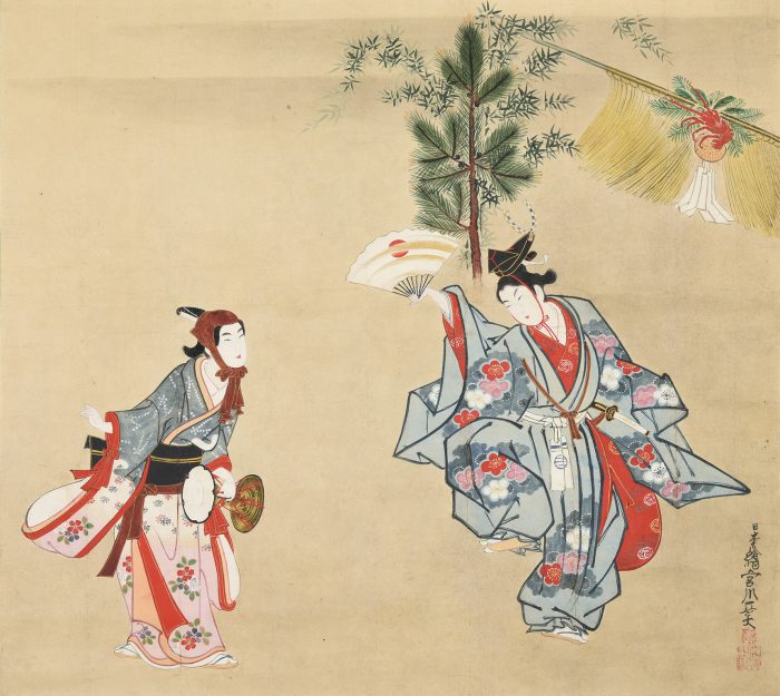 宮川 一笑「萬歳」