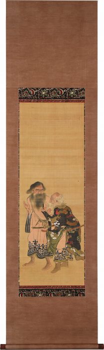 作者不詳「アイヌ人物図」