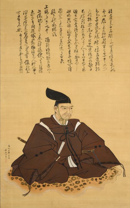 谷 文一「新井白石先生像」