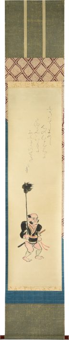 大田垣 蓮月「大津絵　槍持奴」