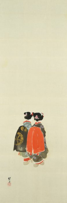 菊池 契月「舞妓」