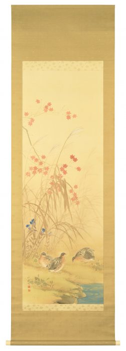 荒木 十畝「春秋花鳥」