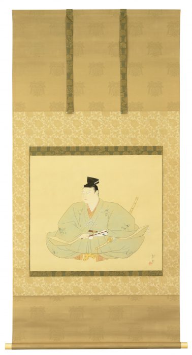 菊池 契月「北條時宗公」