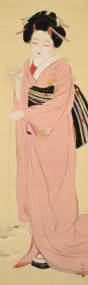 梶原緋佐子「美人」【掛軸】　￥1,000,000（税込）