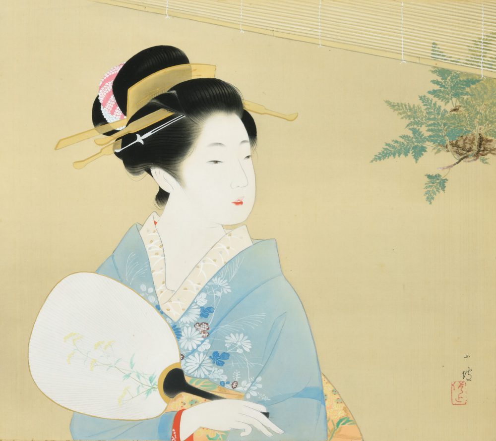 伊藤 小坡「軒しのぶ」【掛軸】　￥700,000（税込）