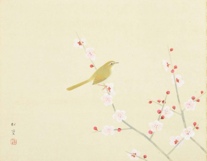 上村 松篁「春芳」