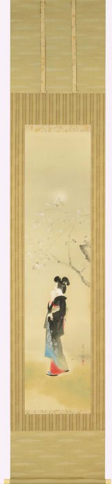 伊東 深水「春宵」