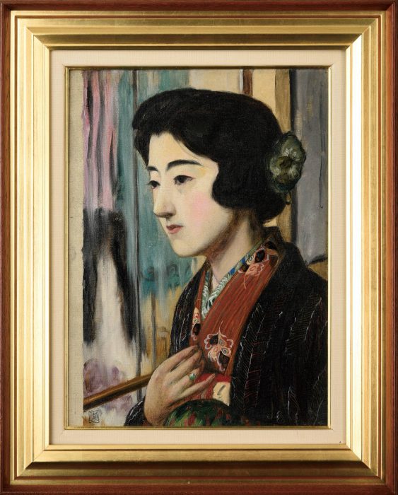 石川 寅治 「お買物」