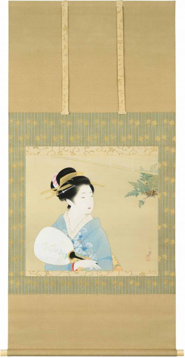伊藤 小坡「軒しのぶ」