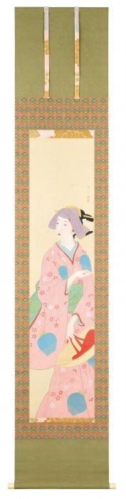 鏑木 清方「春立つ浦」