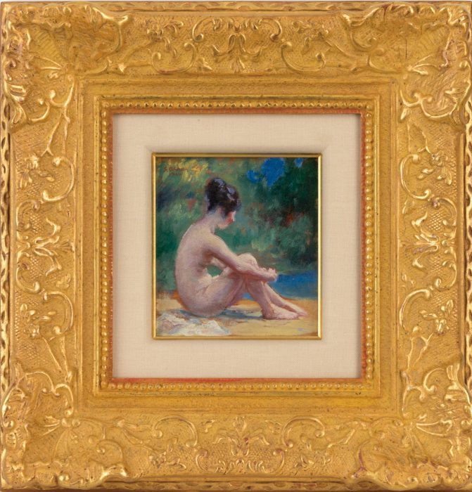 岡田 三郎助「裸婦」