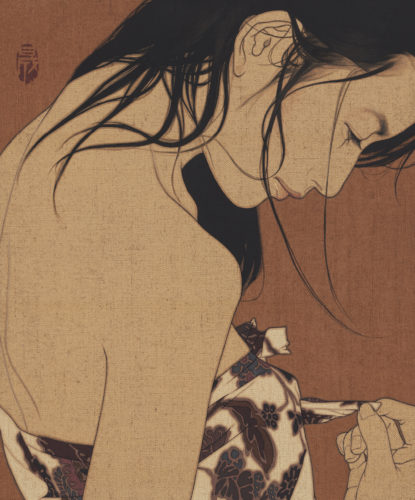 池永 康晟「結び目・マキ（女・龍宇堂マキ）」2016