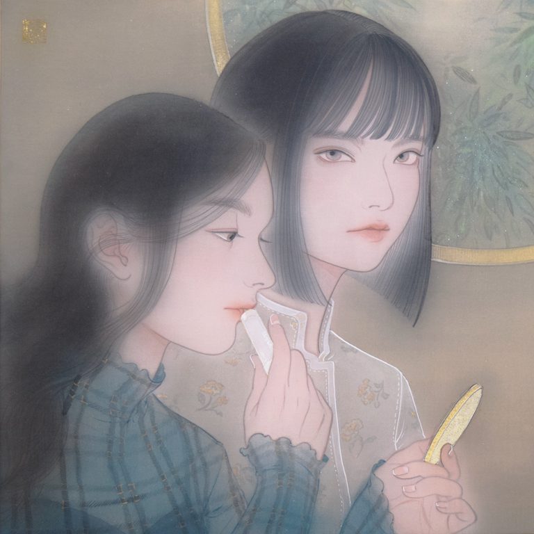 山本 有彩「円窓と思慕」